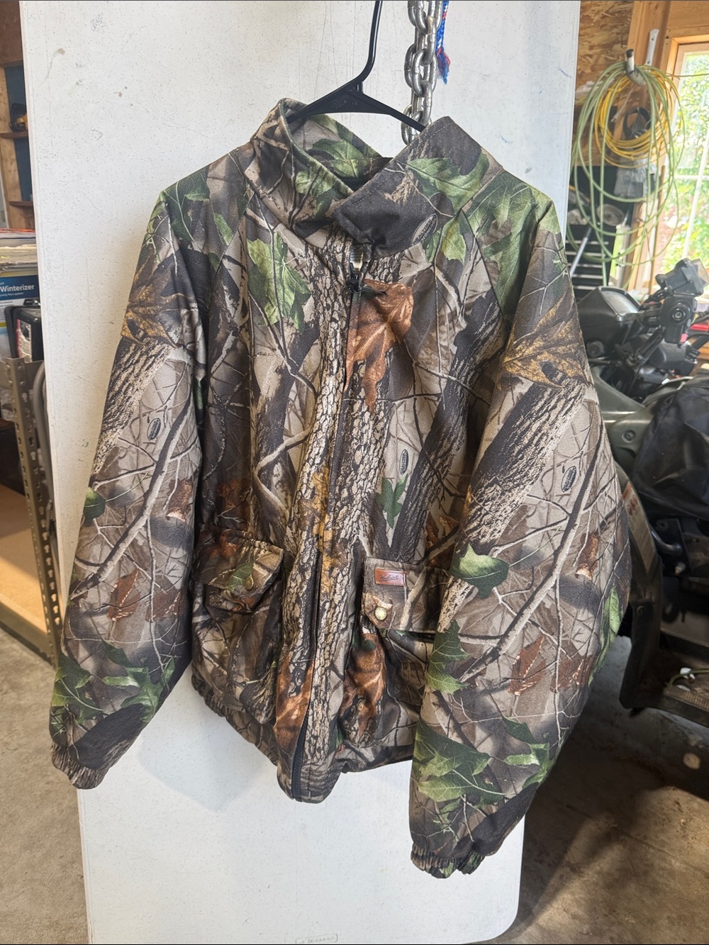 Woolrich Men's Camo Ski & Snowboard Jacket in Brown Green Black